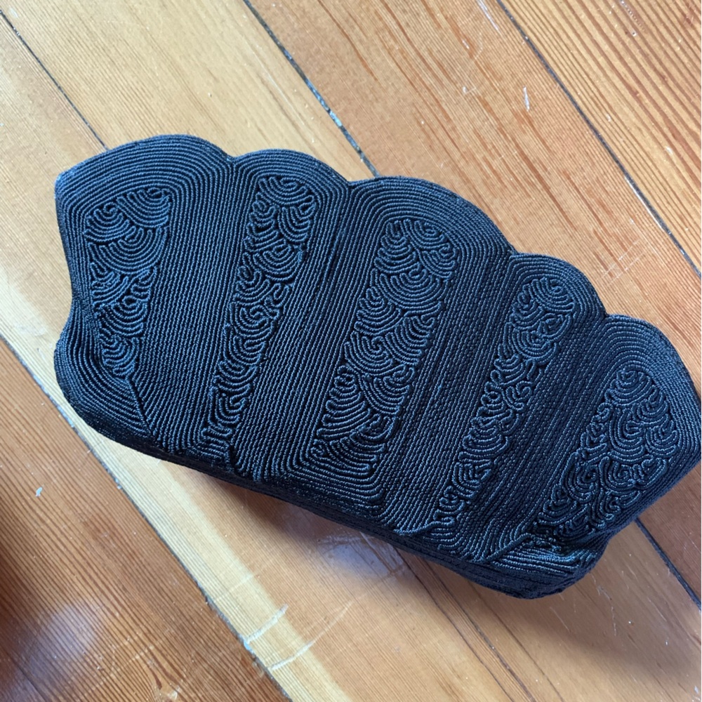 Vintage ‘30s clutch- black